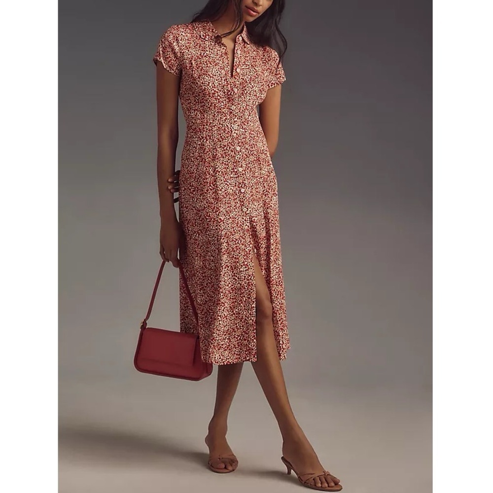 Reformation Floral Wilma Midi Dress - Picture 4 of 8